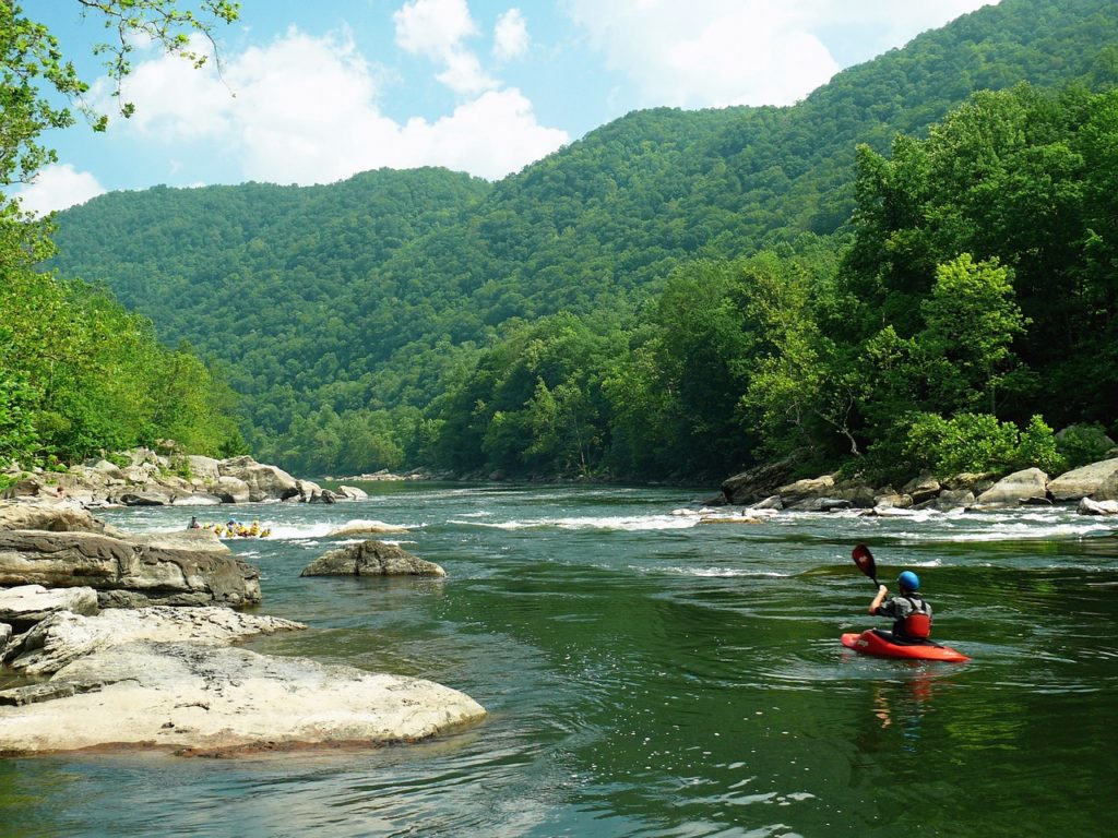 new river, west virginia, river rafting